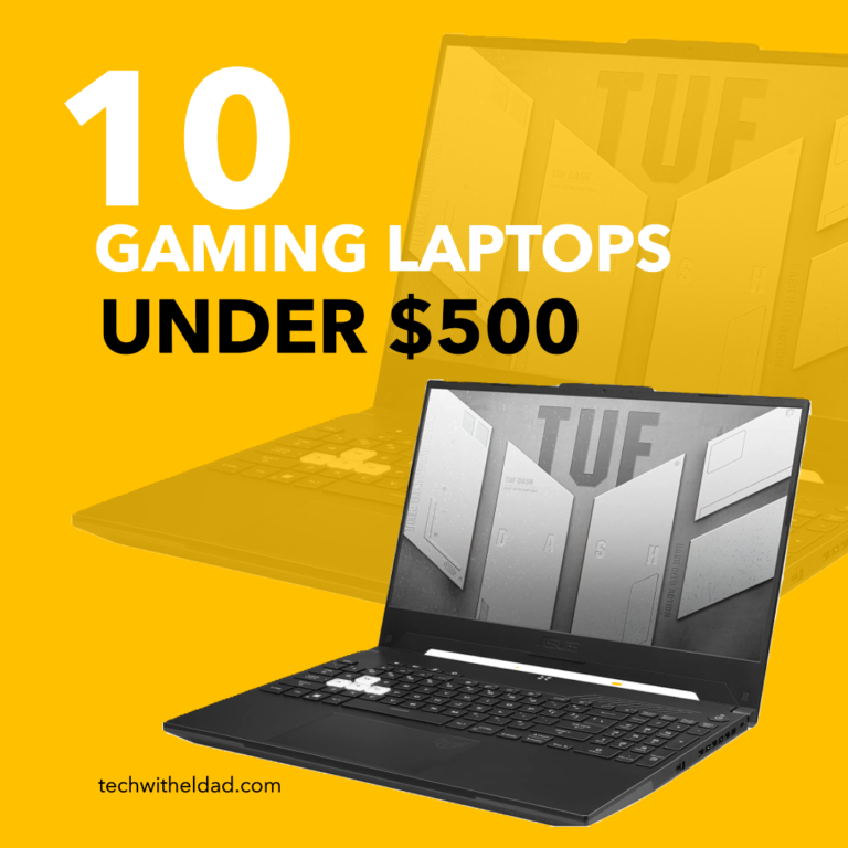 Top 10 Gaming Laptops Under 500 for Designers And Students Tech with