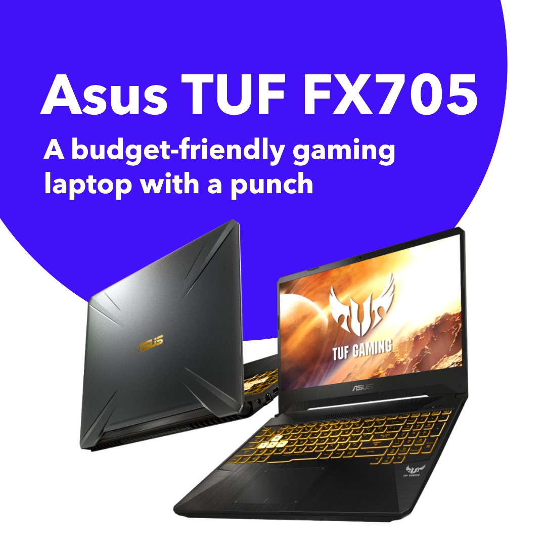 Asus TUF FX705 Review: A budget-friendly gaming laptop with a punch