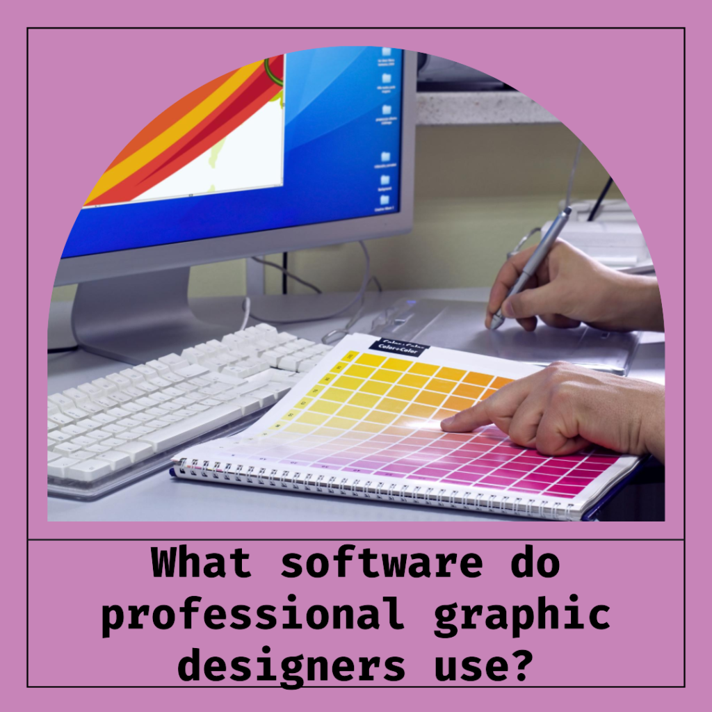 What software do professional graphic designers use?