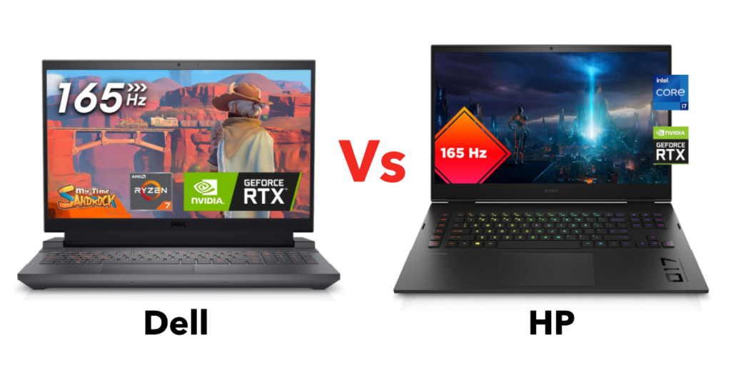 Dell gaming laptops vs. HP laptops