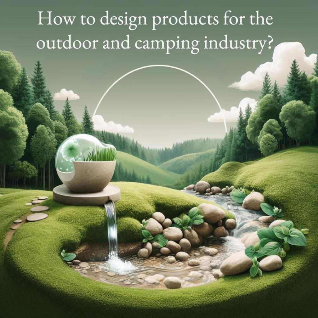 How to design products for the outdoor and camping industry?