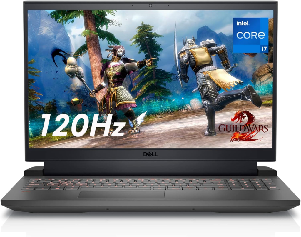 Dell G15 5520 15.6 Inch Gaming Laptop – 1080p FHD 120Hz Display, Intel Core i7-12700H, 16GB DDR5 RAM, 512GB SSD, NVIDIA Geforce RTX 3060 6GB GDDR6, Wi-Fi 6, USB C, Windows 11 – Dark Shadow Grey