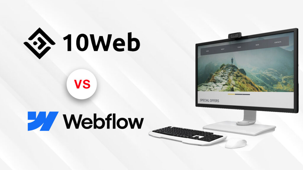 10Web vs Webflow: A Feature-Rich Comparison