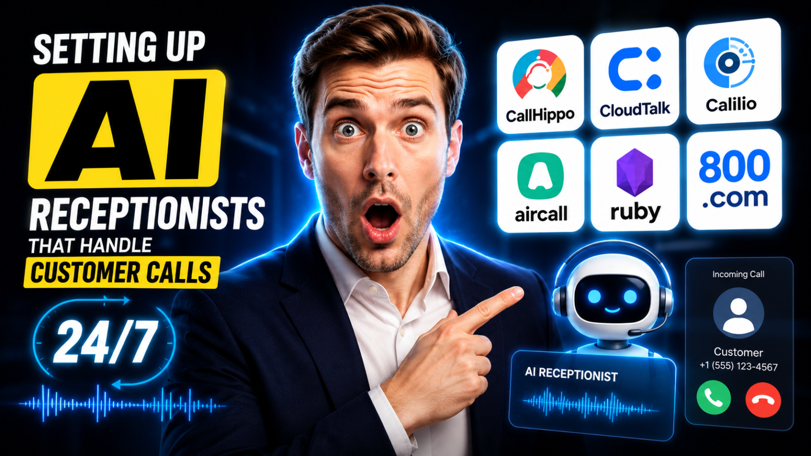 Setting Up AI Receptionists That Handle Customer Calls 24/7